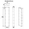 Выдвижной монитор CleverMic ML17MTS (FullHD, сенсорный, микрофон, 17,3") – Фото 5