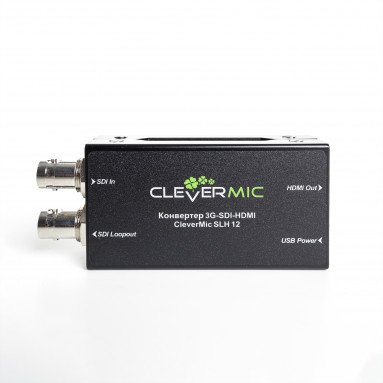 Конвертер 3G-SDI-HDMI CleverMic SLH 12 Конвертер 3G-SDI-HDMI CleverMic SLH 12