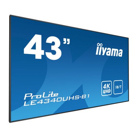 Информационный дисплей Iiyama LE4340UHS-B1 Информационный дисплей Iiyama LE4340UHS-B1