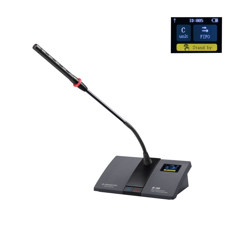 Микрофонный пульт председателя CleverMic DCS-E2403C (беспроводной)