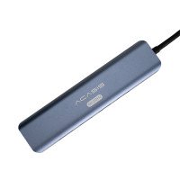 USB Type-C разветвитель 6 в 1 Acasis DS-7HN6M1 (1×HDMI, 3×USB-A, 1×RJ45, USB-C)
