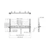 Крепления для дисплея Vogel's Professional PFW 5510 (настенное 50-70 '')  – Фото 4